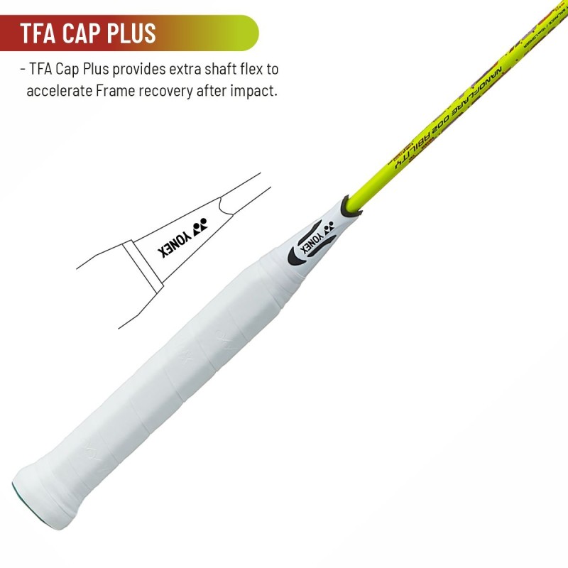 YONEX Nanoflare 002 Ability Badminton Racquet (Strung, Lime)