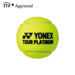 YONEX Tour Platinum Tennis Ball Dozen (12 Balls)