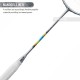 YONEX Nanoflare 700 Game Badminton Racquet (Strung, Silver/Blue)