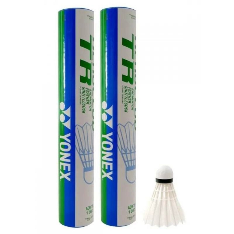 YONEX Aeroclub TR Feather Badminton Shuttlecock (S2, Pack of 2)