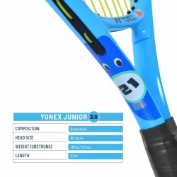 YONEX Junior 21 Tennis Racquet (Strung, 185 g)