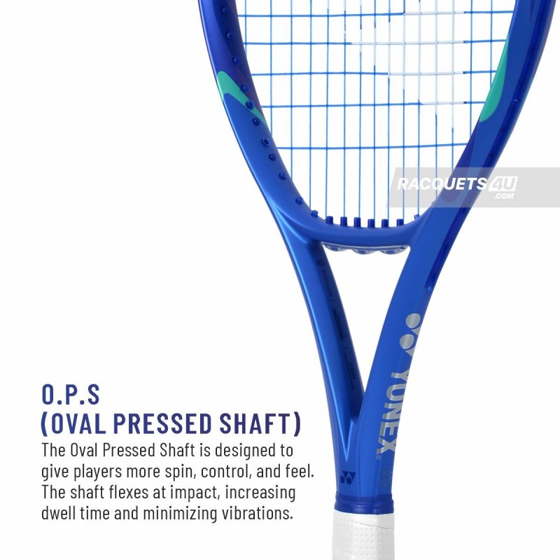 YONEX Ezone Alpha SL Tennis Racquet (Blast Blue, 245g Strung)