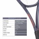 YONEX Percept Game Tennis Racquet (Midnight Navy, Strung)