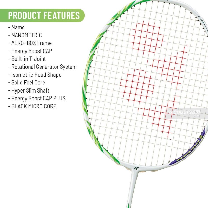 YONEX Astrox 100 ZZ Viktor Axelsen Badminton Racquet (Unstrung, Grayish Beige)