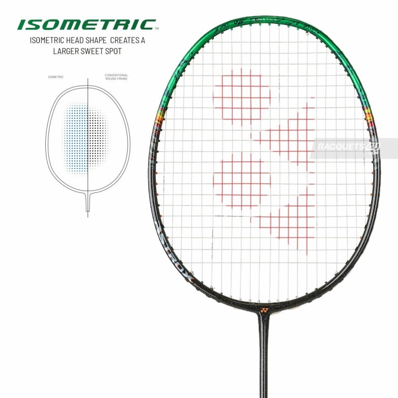 YONEX Astrox 99 Pro Badminton Racquet (Unstrung, Black/Green)