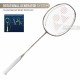 YONEX Astrox 77 Play Badminton Racquet (Light Beige, Strung)