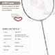 YONEX Nanoflare 700 Tour Badminton Racquet (Light Beige, Unstrung)