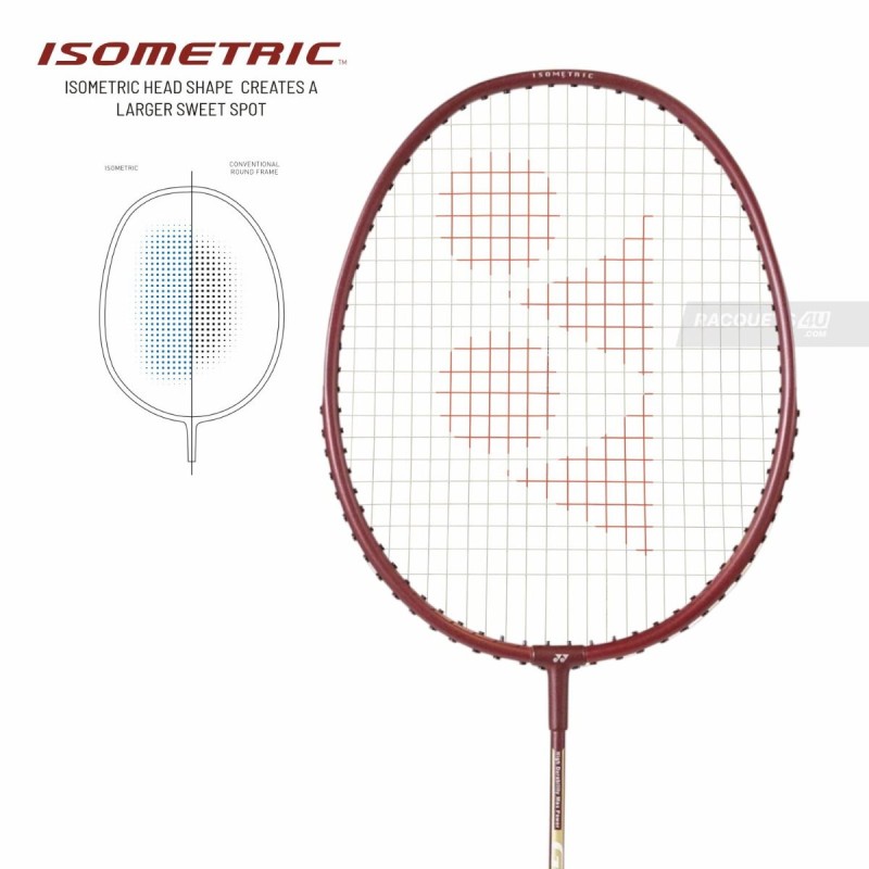 YONEX GR 303I Badminton Racquet (Strung, Dark Red)