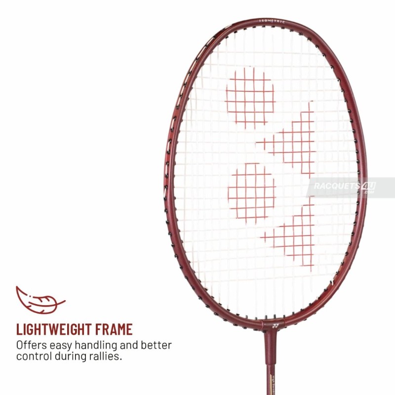 YONEX GR 303I Badminton Racquet (Strung, Dark Red)