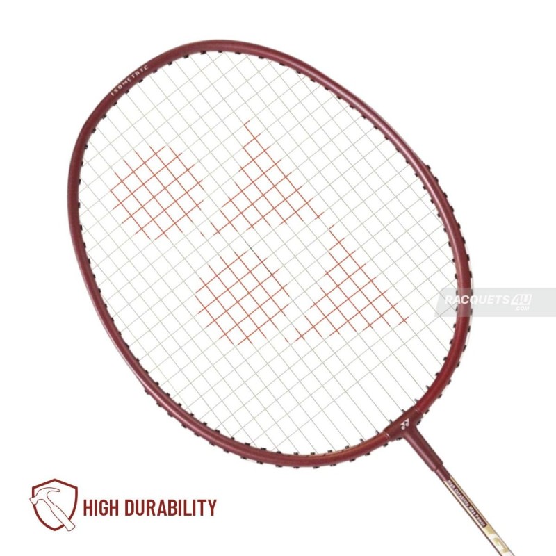 YONEX GR 303I Badminton Racquet (Strung, Dark Red)