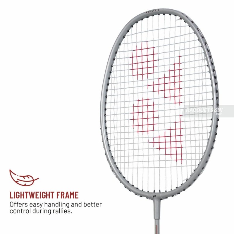 YONEX GR 303I Badminton Racquet (Strung, Silver)