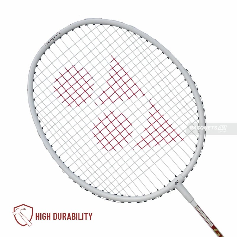 YONEX GR 303I Badminton Racquet (Strung, White)