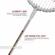YONEX GR 303I Badminton Racquet (Strung, White)