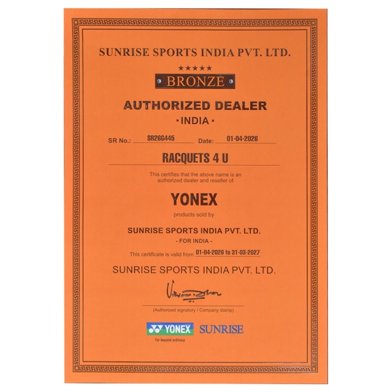 YONEX GR 303I Badminton Racquet (Strung, White)