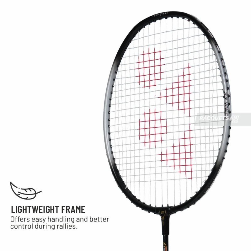 YONEX ZR 100 Light Badminton Racquet (Strung, Black)