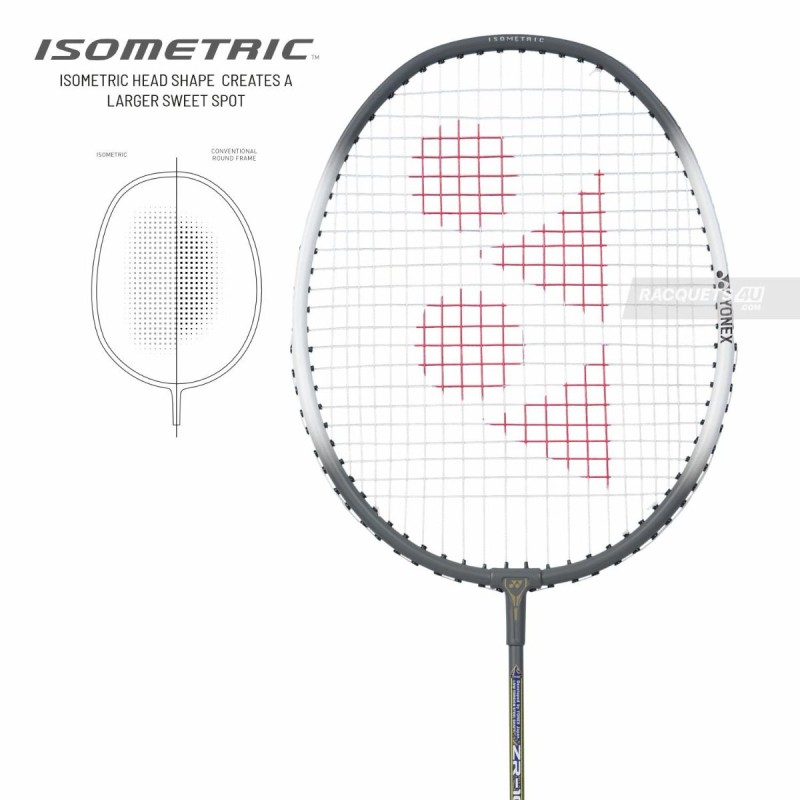 YONEX ZR 100 Light Badminton Racquet (Strung, Dark Charcoal)
