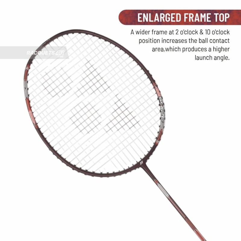 YONEX Astrox Attack 9 Badminton Racquet (Strung, Dark Purple)