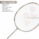 YONEX Nanoflare 700 Game Badminton Racquet (Strung, Light Beige)