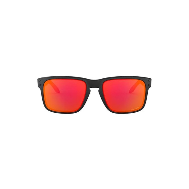 OAKLEY Men UV Protected Red Lens Square Sunglasses - 0OO91029102E255