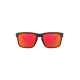 OAKLEY Men UV Protected Red Lens Square Sunglasses - 0OO91029102E255