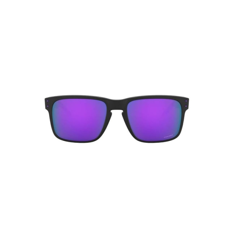 OAKLEY Men UV Protected Violet Lens Square Sunglasses - 0OO91029102K655