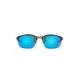 OAKLEY Men UV Protected Blue Lens Rectangle Sunglasses - 0OO414541450460