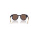 OAKLEY Men Polarized Gold Lens Round Sunglasses - 0OO924292421152