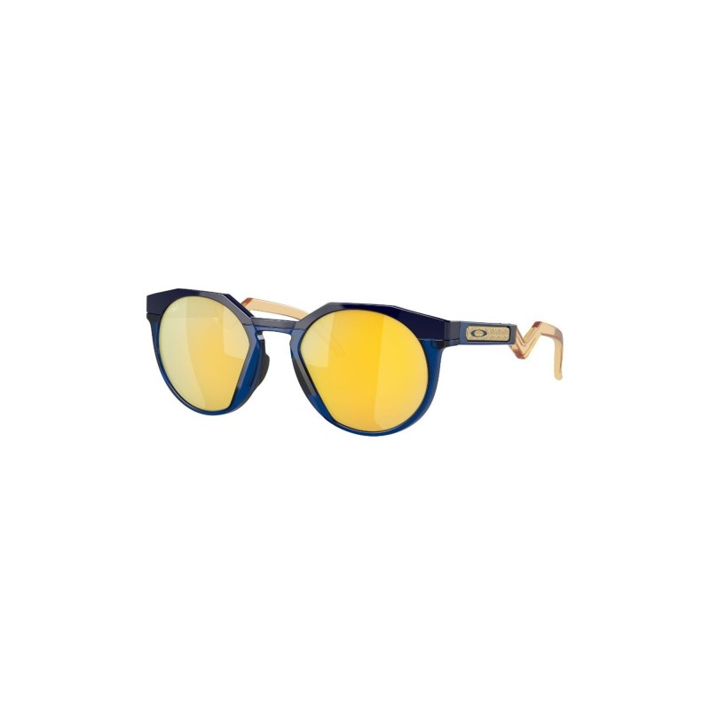 OAKLEY Men Polarized Gold Lens Round Sunglasses - 0OO924292421152
