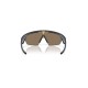 OAKLEY Unisex Polarized Gold Lens Rectangle Sunglasses - 0OO940394030436