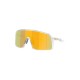 Oakley Men UV Protected Gold Lens Rectangle Sunglasses - 0OO94069406C837