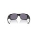 Oakley Men UV Protected Grey Lens Rectangle Sunglasses - 0OO948694860160