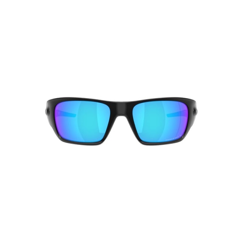 Oakley Men Polarized Blue Lens Rectangle Sunglasses - 0OO948694860560