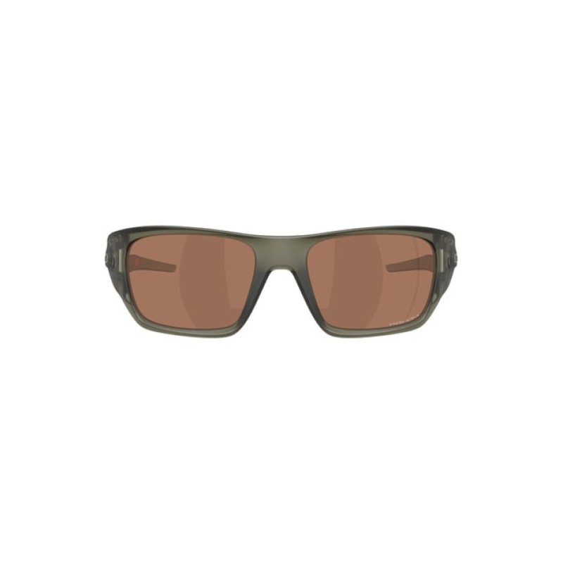 Oakley Men UV Protected Brown Lens Rectangle Sunglasses - 0OO948694860460
