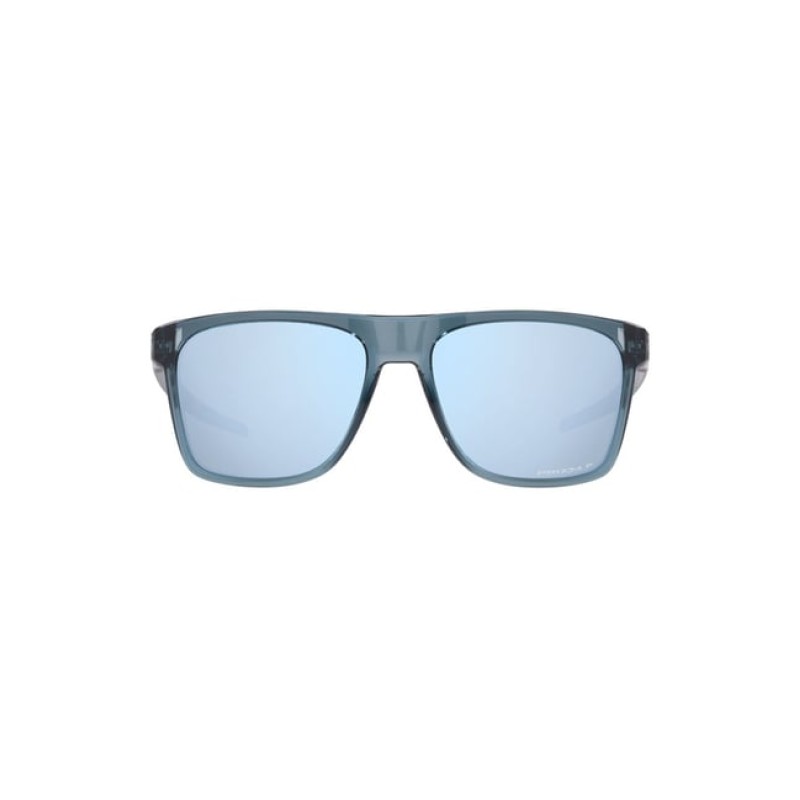 Oakley Blue Polarized Rectangular Sunglasses for Men