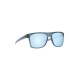 Oakley Blue Polarized Rectangular Sunglasses for Men