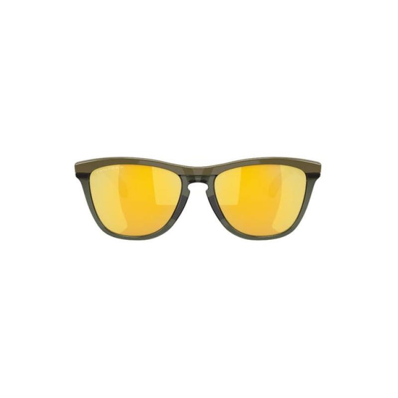 Oakley Gold Polarized Square Sunglasses for Men