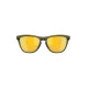 Oakley Gold Polarized Square Sunglasses for Men