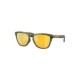 Oakley Gold Polarized Square Sunglasses for Men