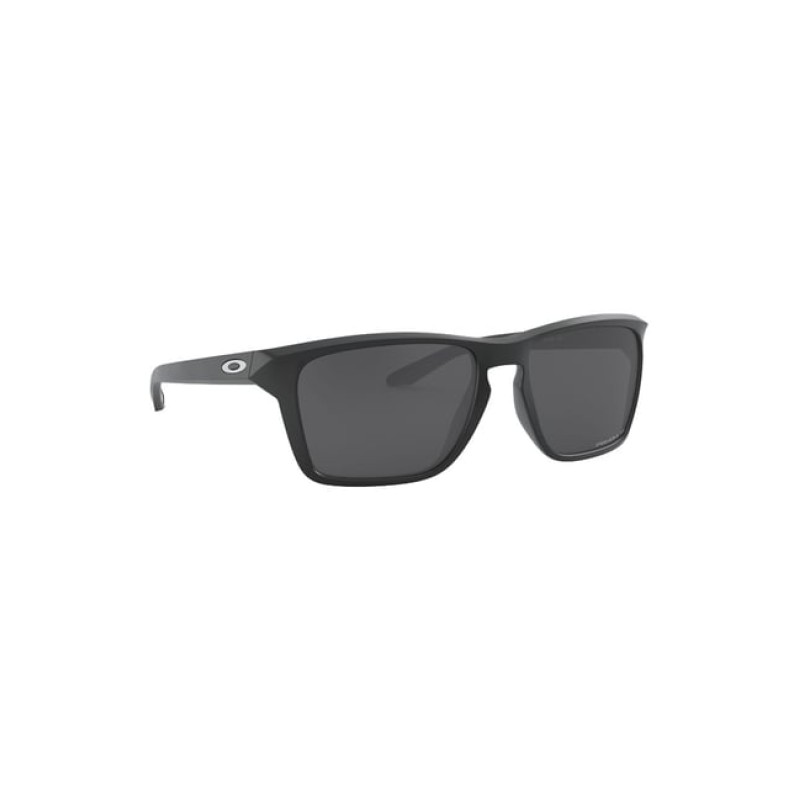 Oakley Grey Polarized Rectangular Sunglasses for Men