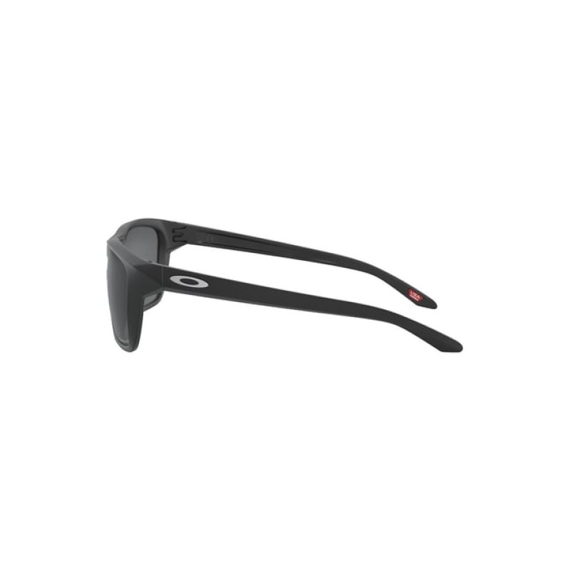 Oakley Grey Polarized Rectangular Sunglasses for Men