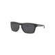 Oakley Grey Polarized Rectangular Sunglasses for Men