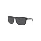 Oakley Grey Polarized Rectangular Sunglasses for Men