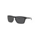 Oakley Grey Polarized Rectangular Sunglasses for Men