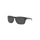 Oakley Grey Polarized Rectangular Sunglasses for Men