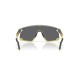 Oakley Grey UV Protection Rectangular Sunglasses for Men