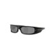 Oakley Grey UV Protection Rectangular Unisex Sunglasses