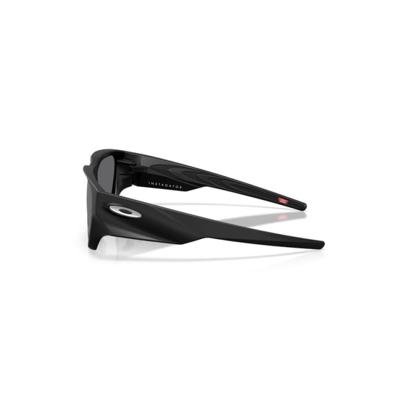 Oakley Grey UV Protection Rectangular Sunglasses for Men