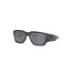 Oakley Grey UV Protection Rectangular Sunglasses for Men