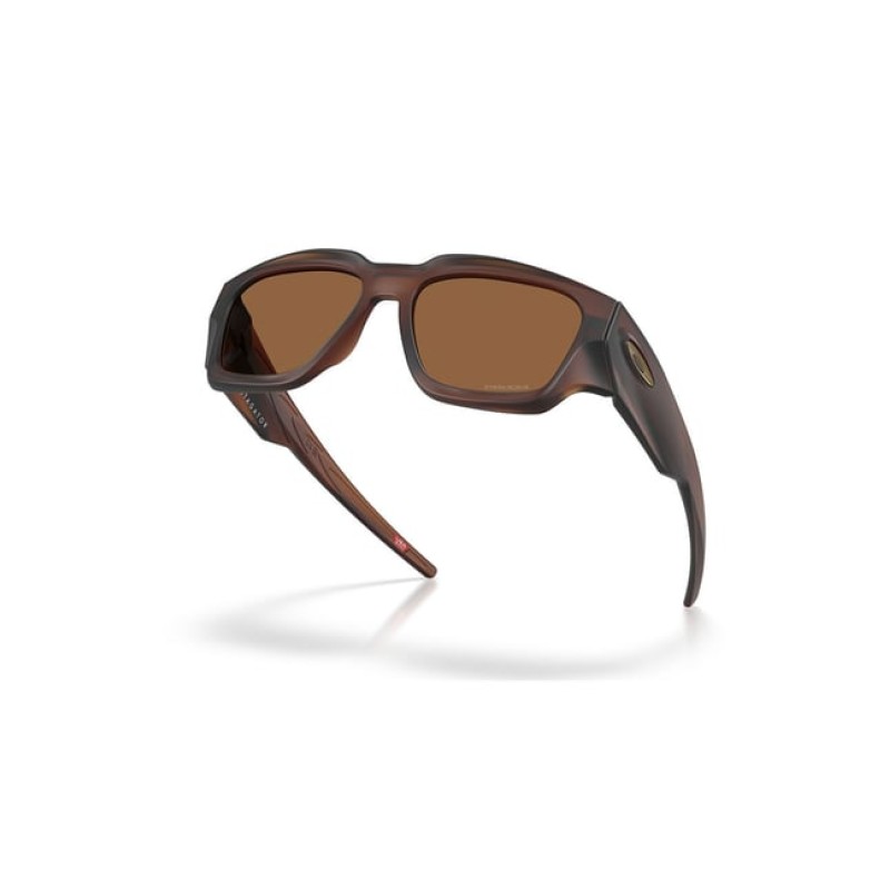 Oakley Brown UV Protection Rectangular Sunglasses for Men