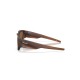Oakley Brown UV Protection Rectangular Sunglasses for Men